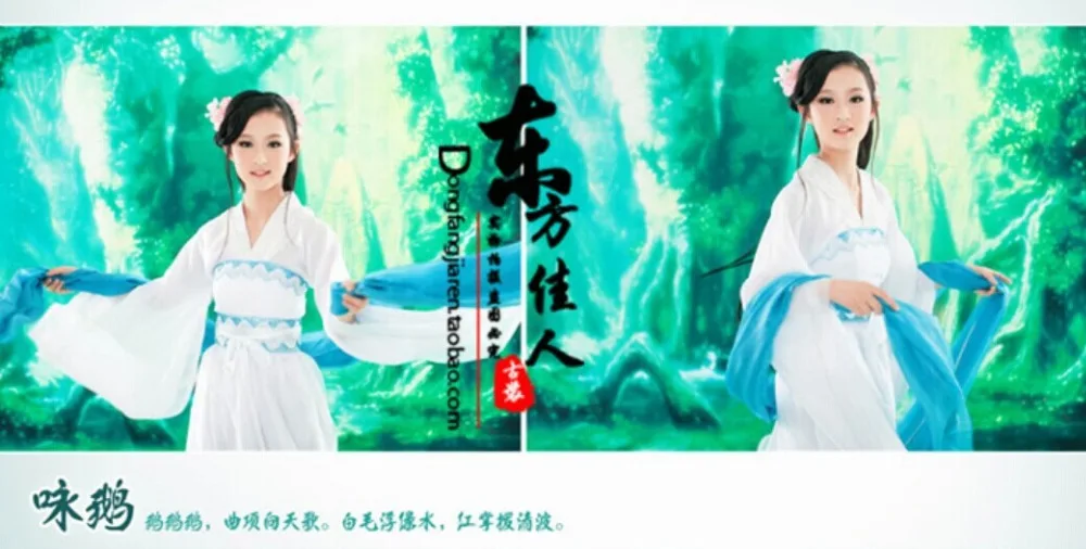 

Yong'E 2014 New Arrival Kids' Costume Girls' Hanfu Stage Clothing Photography Costume Song of the Goose