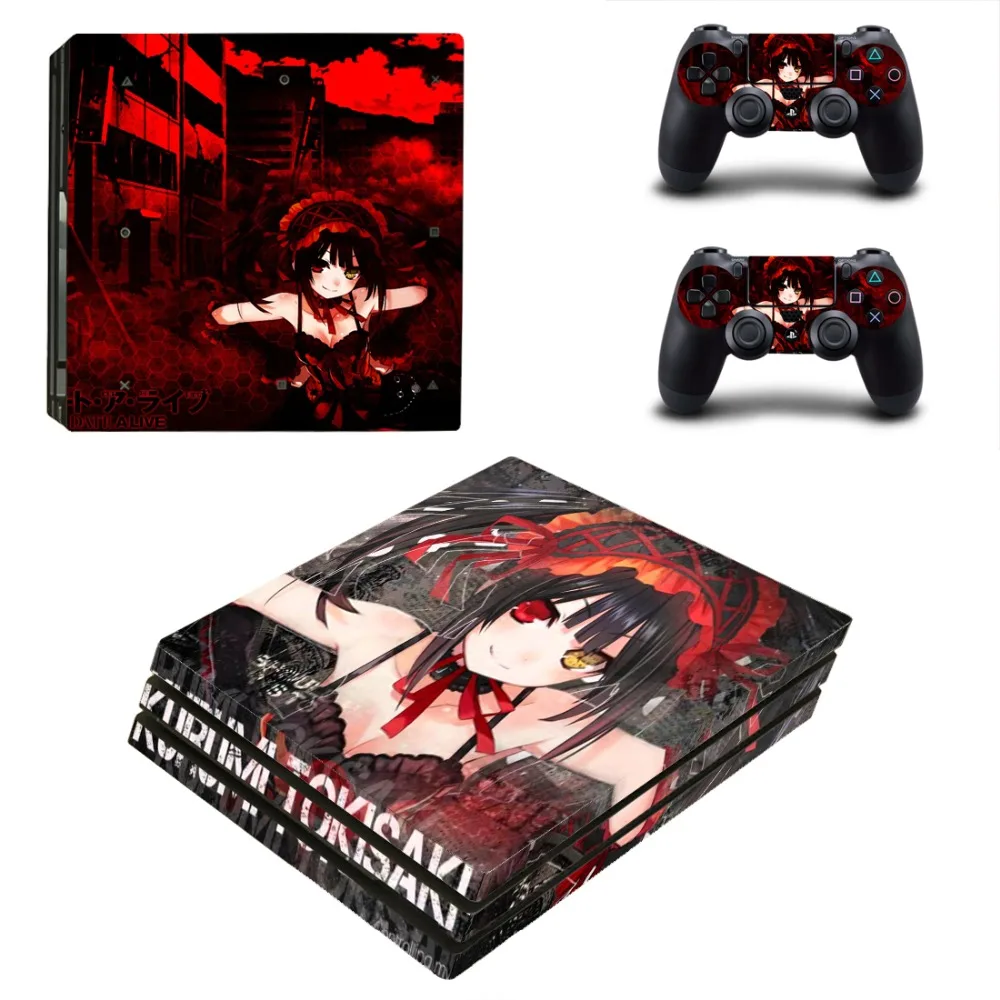 Аниме милая девушка Kantai Коллекция PS4 Pro наклейка на кожу Виниловая для Playstation 4