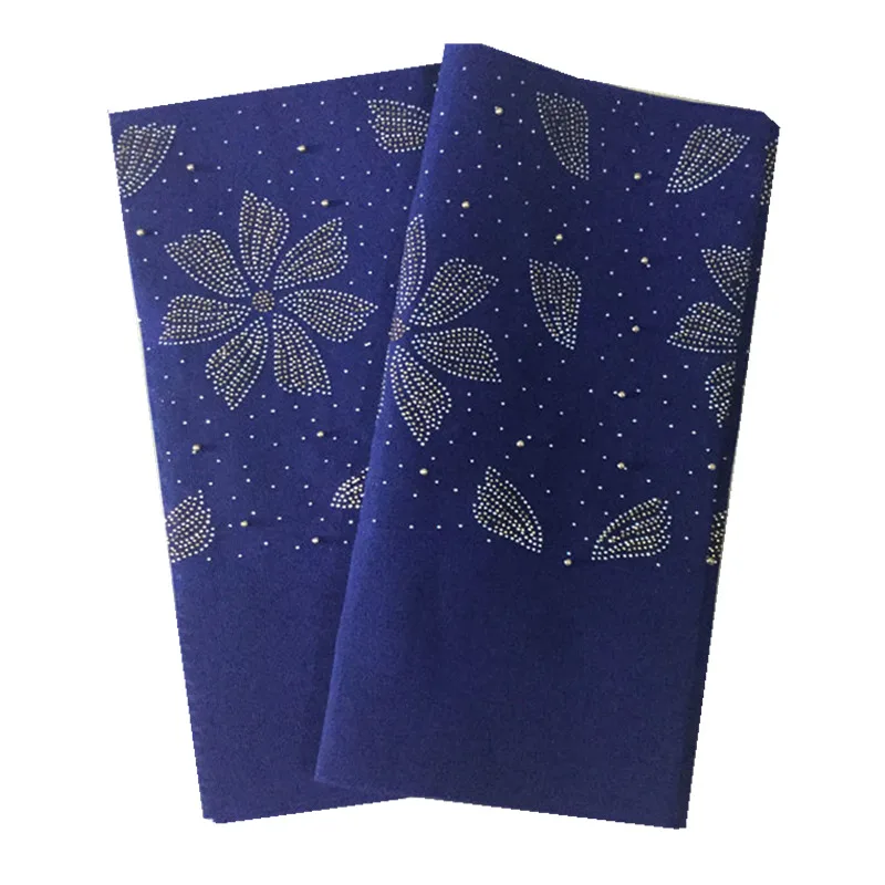 Nigerian Rhinestones Gele Headtie Fashion Aso Oke With Beads And Shiny Stones Asooke For Lady Party 2piece/lot 40 | Дом и сад