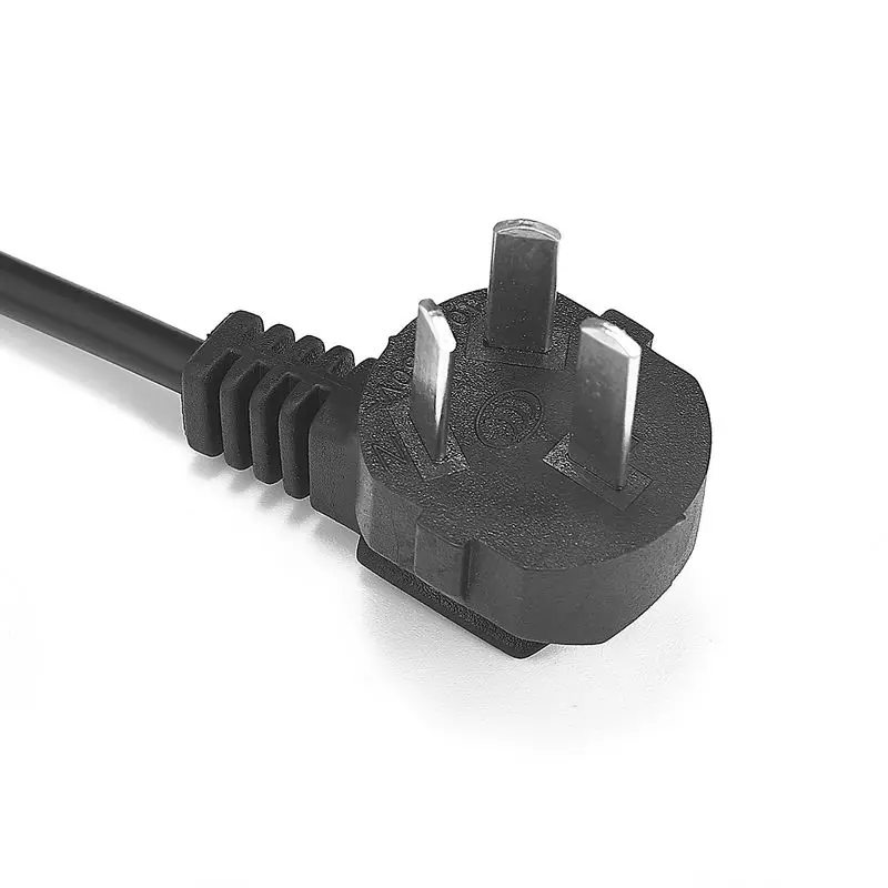 150 шт CN Plug Мощность кабель 2 Pin Prong C5 Cloverleaf Китай шнур 1 м 4ft 0.5mm2 для адаптеров