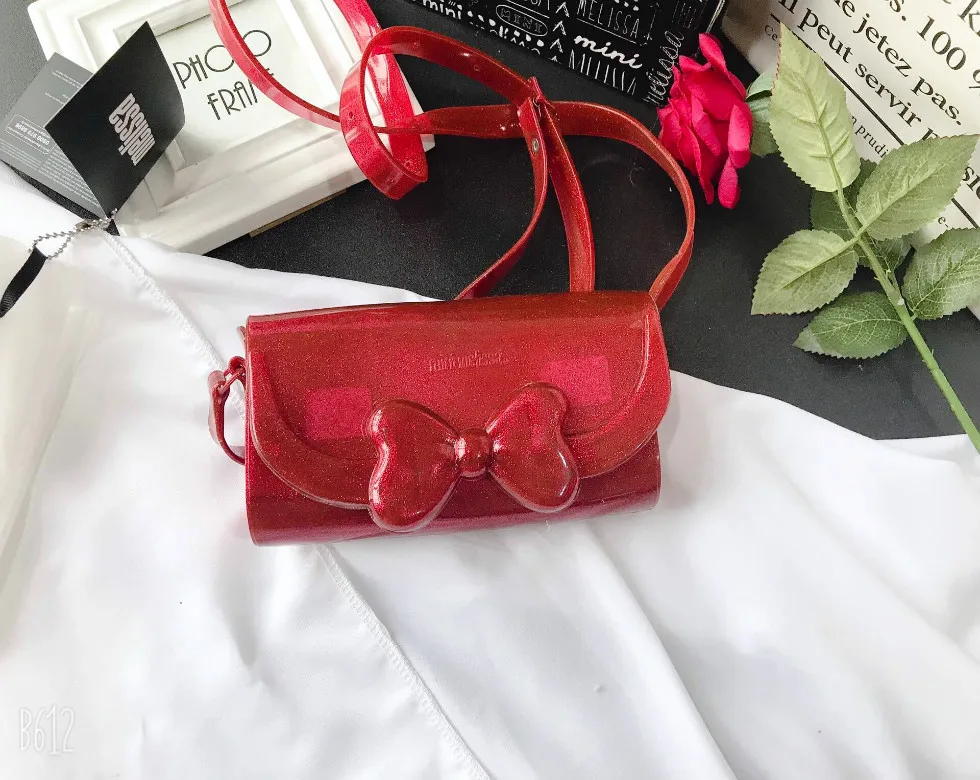 Мини сумка melissa модная детская обувь для девочек сандалии с героями мультфильмов