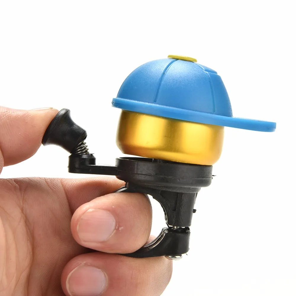 Cartoo Bike Bicycle Cycling Hat Loud Ring Alarm Metal Handlebar Bell Cap Horn | Спорт и развлечения