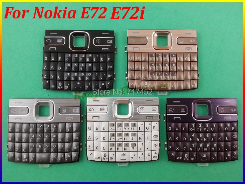 Новинка 100% чехол для клавиатуры высокого качества HAOYUA N.P.W 5 видов цветов Nokia E72 E72i