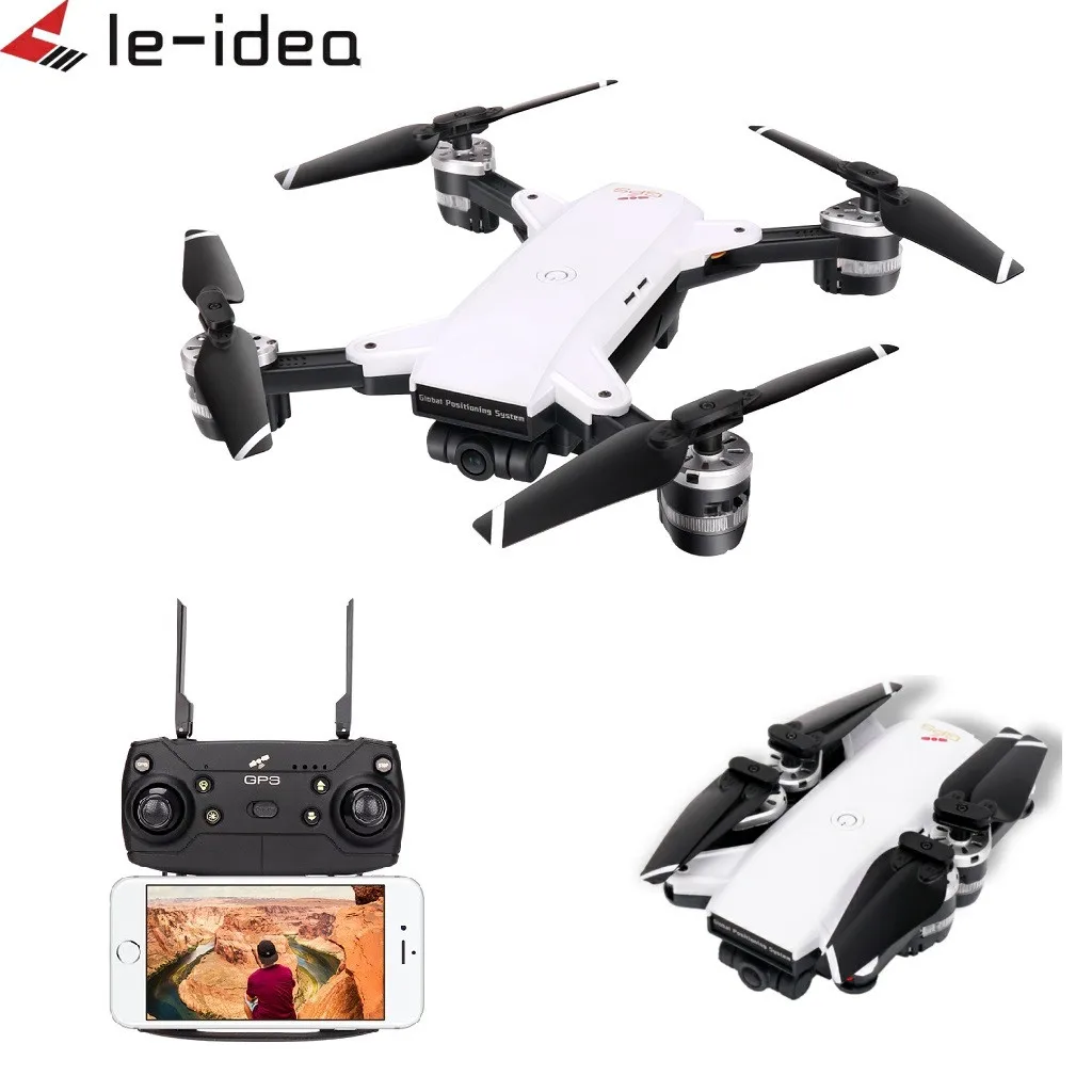 Le idea IDEA10 Drone GPS WiFi FPV 1080P широкоугольная камера RC вертолет Квадрокоптер складной