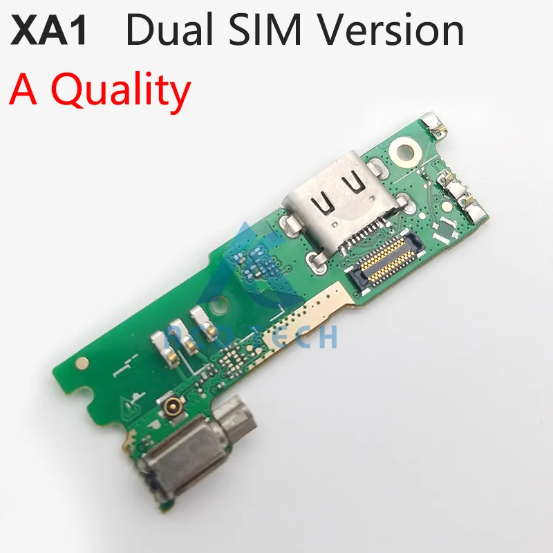 Для SONY Xperia XA1 зарядный порт USB зарядное устройство док-станция разъем Вибрационный микрофон микрофонная плата гибкий кабель G3121 G3125 G3112