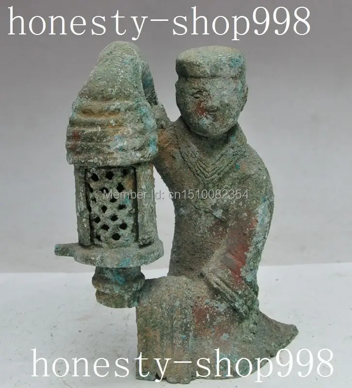 9 &quotстарая китайская династия классическая чистая бронза медная статуя