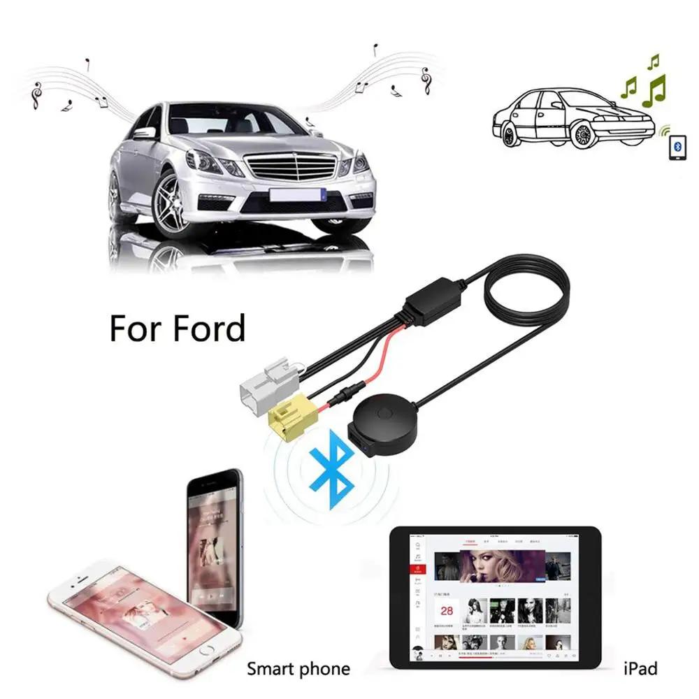Громкая связь CHELINK Bluetooth 4 0 USB адаптер аудиоприемник подходит для Ford Ba Bf Falcon Stereo| |