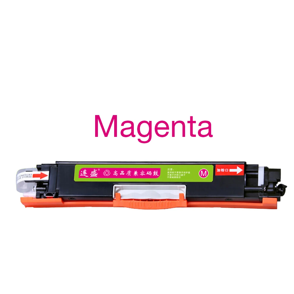 1 шт. CE310A CE311A CE312A CE313A совместимый цветной тонер-картридж 126A для HP LaserJet CP1025 M175A M175NW