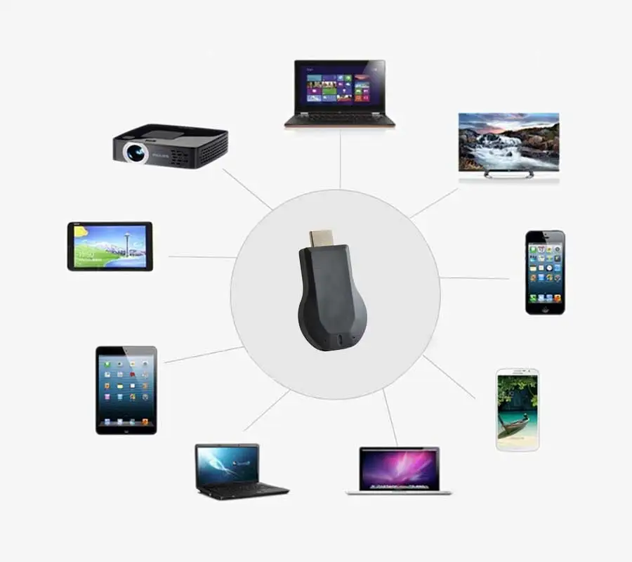 Anycast M2 Plus Smart TV Stick 4k HD беспроводной Wifi ключ Miracast DLNA Airplay WiFi Дисплей приемник для IOS