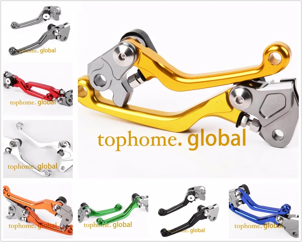 For Suzuki RM85 2005 - 2017 CNC Pivot Brake Clutch Levers 2016 2015 2014 2013 2012 2011 2010 2009 2008 2007 2006