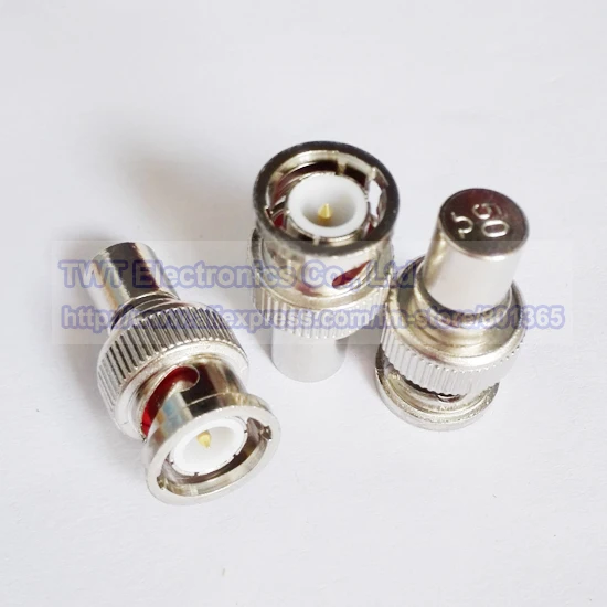 NCHTEK BNC штекер Терминатор прерывания 50OHM 50ohm RF адаптер мужской 50 Ohm разъем 8 шт