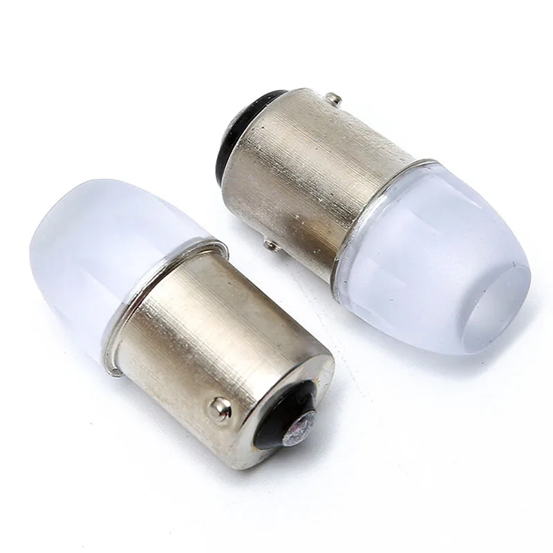 

10Pcs 1156 ba15s 3SMD 5630 Flood lens LED car led turn signal lights brake stop light lamp yellow white red for auto styling