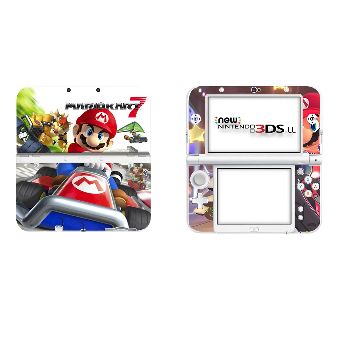 Супер бумага Марио виниловая наклейка на кожу Наклейка для нового 3DS XL Скины Наклейка s для нового 3DS LL виниловая Защитная Наклейка