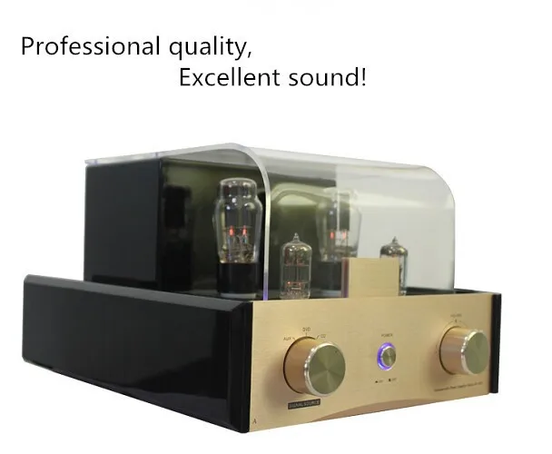 Новейший Высококачественный 2.0CH Hifi вакуумный трубчатый усилитель стерео