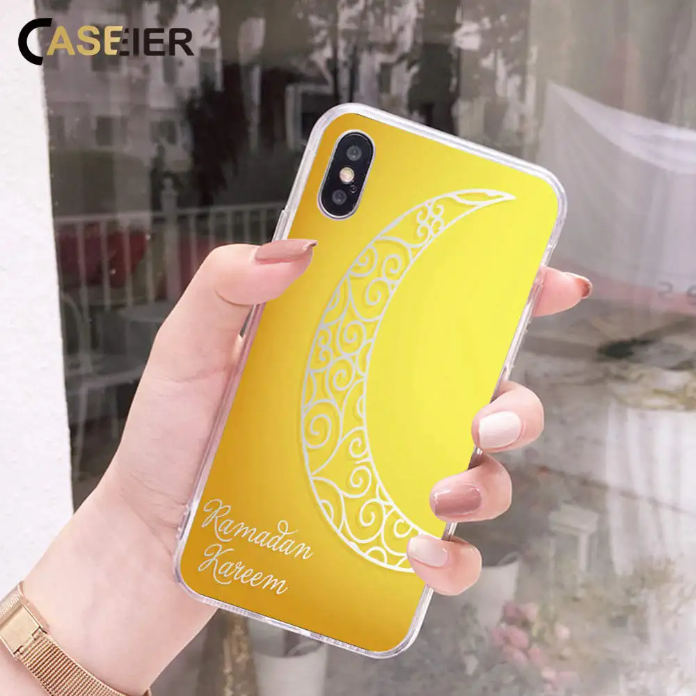 CASEIER ислам мусульманский Рамадан чехол для телефона iPhone XR X XS Max Allah 7 8 6 6S Plus 5 4 4S 5C
