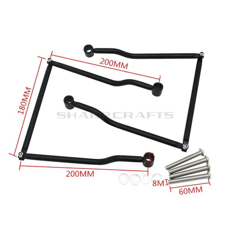 Регулируемая мотоциклетная седельная сумка Опорные кронштейны для крепления