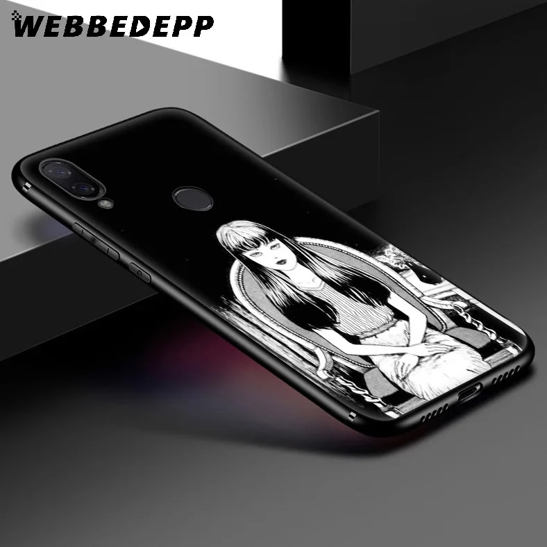 WEBBEDEPP Japanese Horror Comic Soft Case for Xiaomi Redmi K20 7A 4A 4X 5 5A 6 6A S2 Note 8 4 7 Pro Plus Prime |