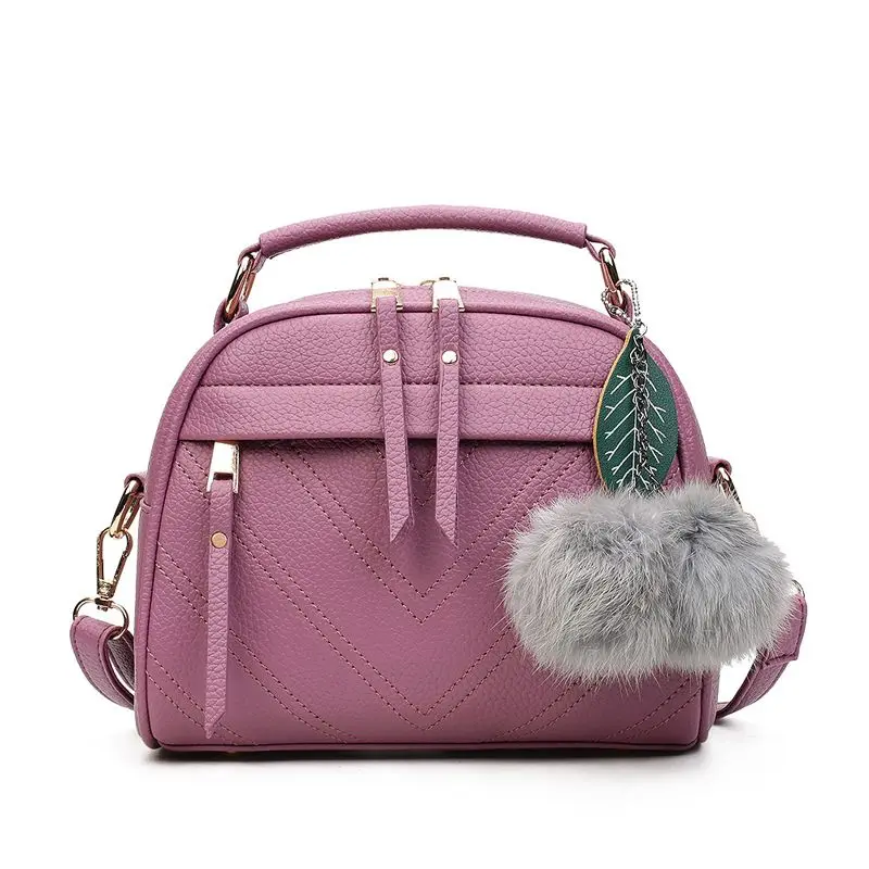 Дропшиппинг Для женщин Hairball украшения сумки вечерние кошелек дамы Crossbody на