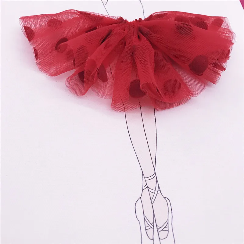 3 шт./компл. скандинавский мультфильм красный балет танец девушки стены искусства