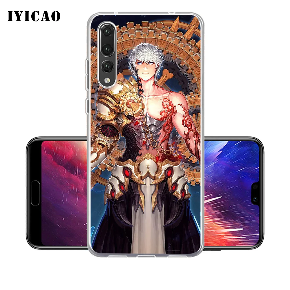 IYICAO dnf игровой Мягкий силиконовый чехол для телефона Huawei P30 P20 Pro P10 P9 P8 Lite P Smart TPU