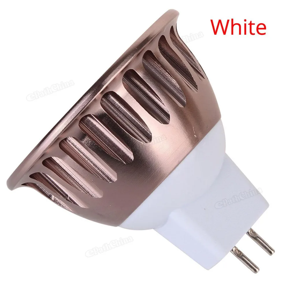 С регулируемой яркостью MR16 6W 12V COB светодиодный лампы теплый белый/белый