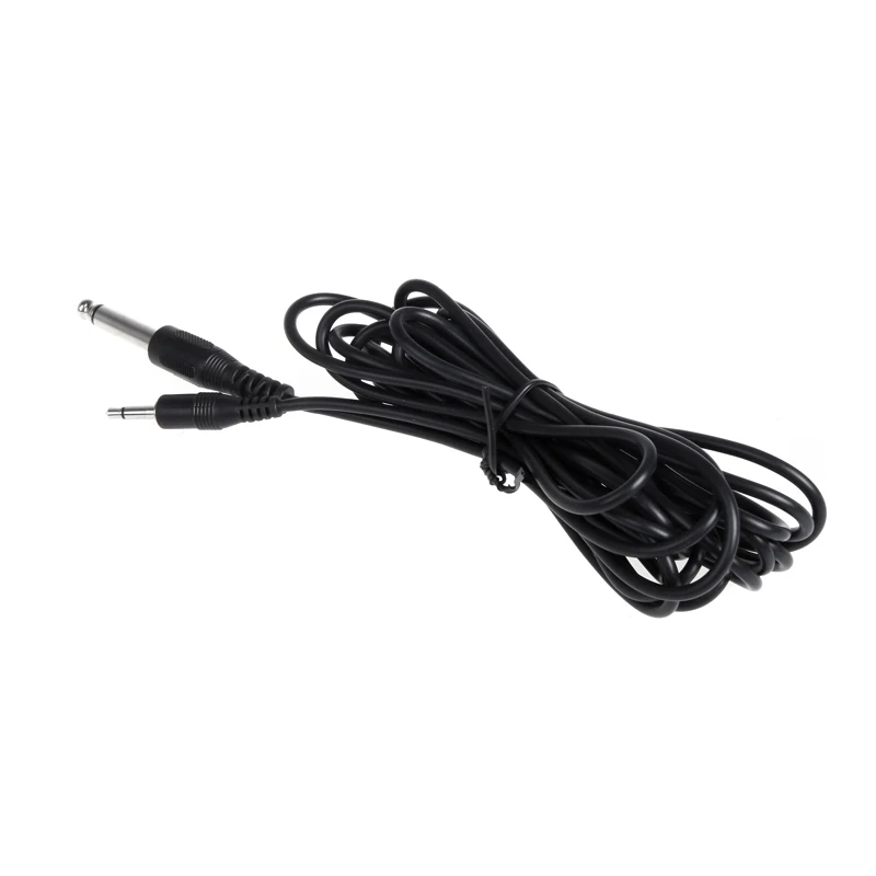 Экранированный 3 5 мм 1/8 &quotдо 6 1/4&quot штекер аудиосигнала кабель 4 м для iPod MP3