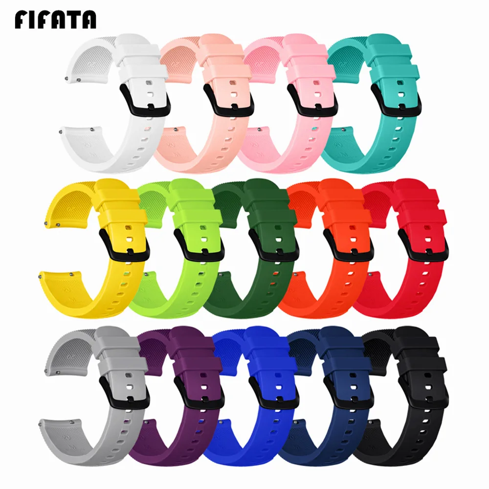 

FIFATA Strap For Garmin Vivoactive 3 Smart Watch Band Bracelet For Samsung Galaxy 42mm Gear Sport Galaxy Active 2/1 Wristband