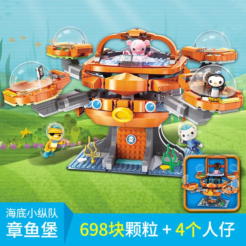 Octonauts Octo Pod все модели Gup конструктор игровой набор сделай сам образование детские