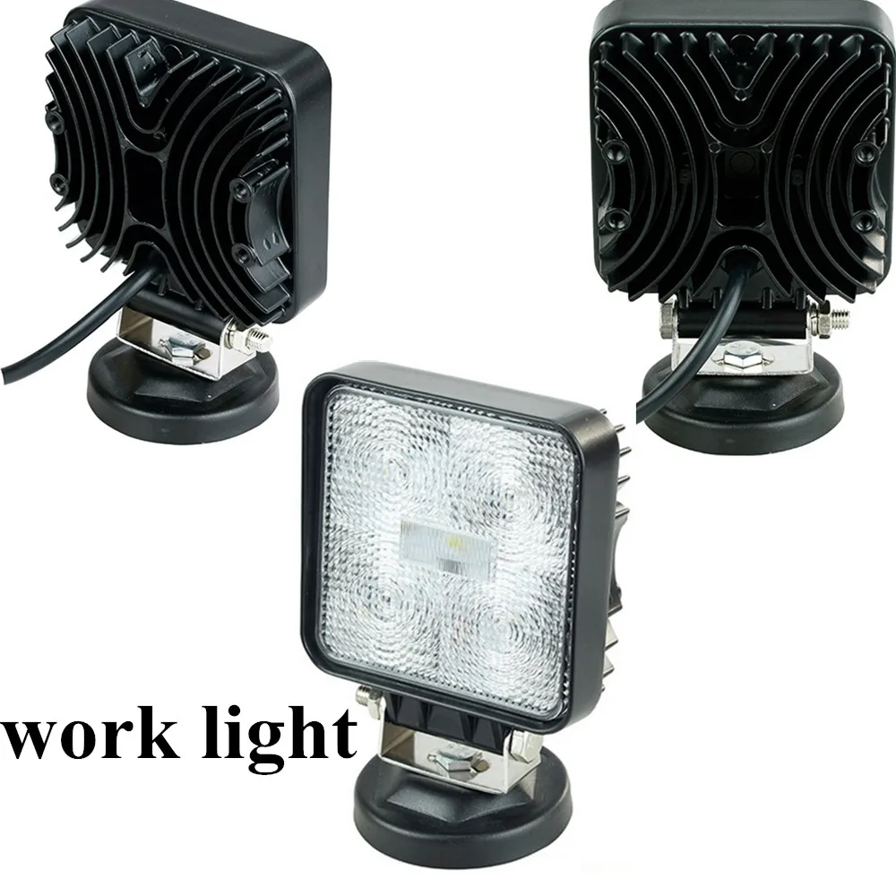 

newest work light 9-32V for Motorcycle Trailer 4WD ATV 4X4 Boat 2pcs 4Inch 15W LED Working Driving Light Lamp Spot Beam