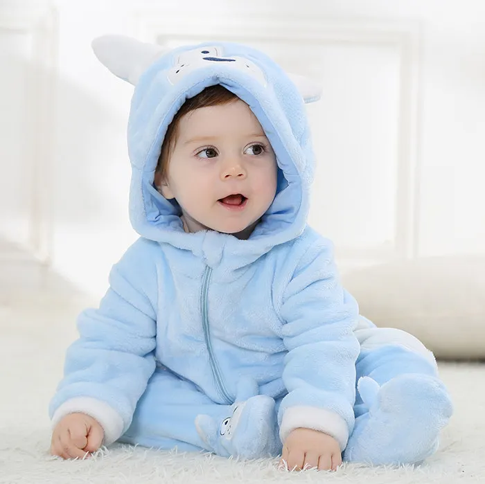 

2018 Popular sale Blue dog Toddler Unisex-Baby Animal Onesie Costume Cartoon Outfit Homewear No.2 children clothing