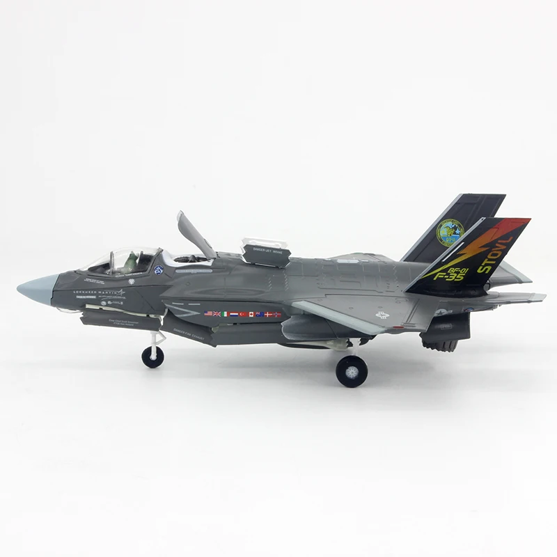 1:72 F-35B игрушечный самолет из сплава оригинальные авторизованные аутентичные