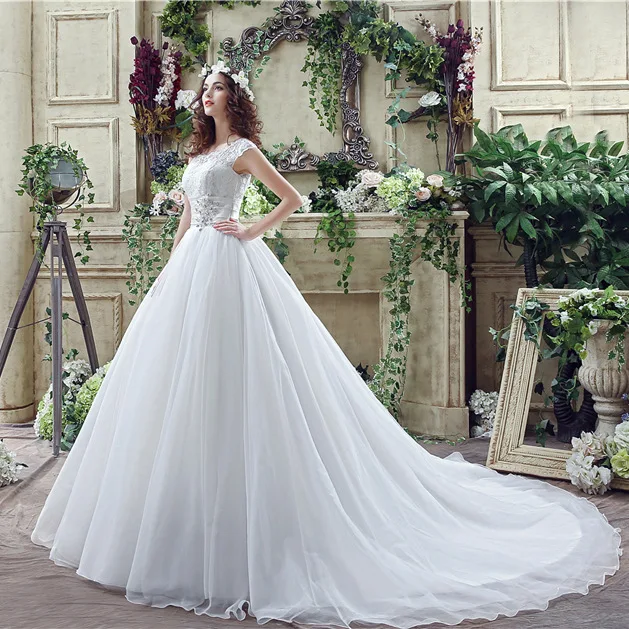 Пляжные свадебные платья 2019 трапециевидной формы элегантное роскошное кружево с