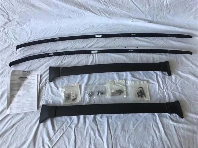 roof rack Cross bar Багажник на крышу из алюминиевого сплава для Mazda CX-3 CX3- рейлинги для багажника верхняя поперечная рейка - Цвет: roof rack Cross bar