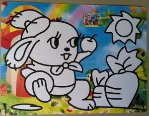 

Color Sticker cards for Children's Sand art painting, only cards without sand