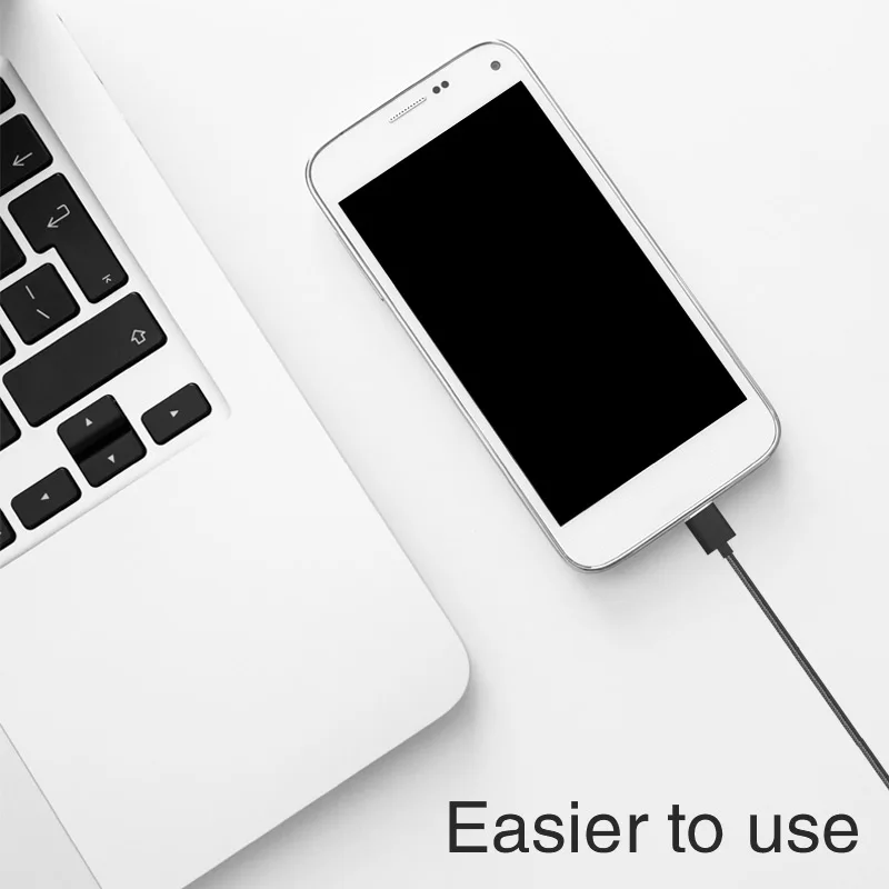 магнитный кабель Micro USB плетеный нейлоновый мобильный телефон кабели 1 м Быстрый