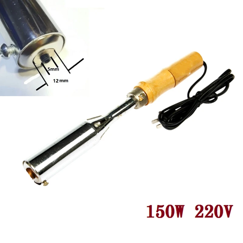 

150W 220V Electric Soldering Iron Hot Embossing Stamping Leather Printing LOGO Stamping Machine Leather Cake Branding