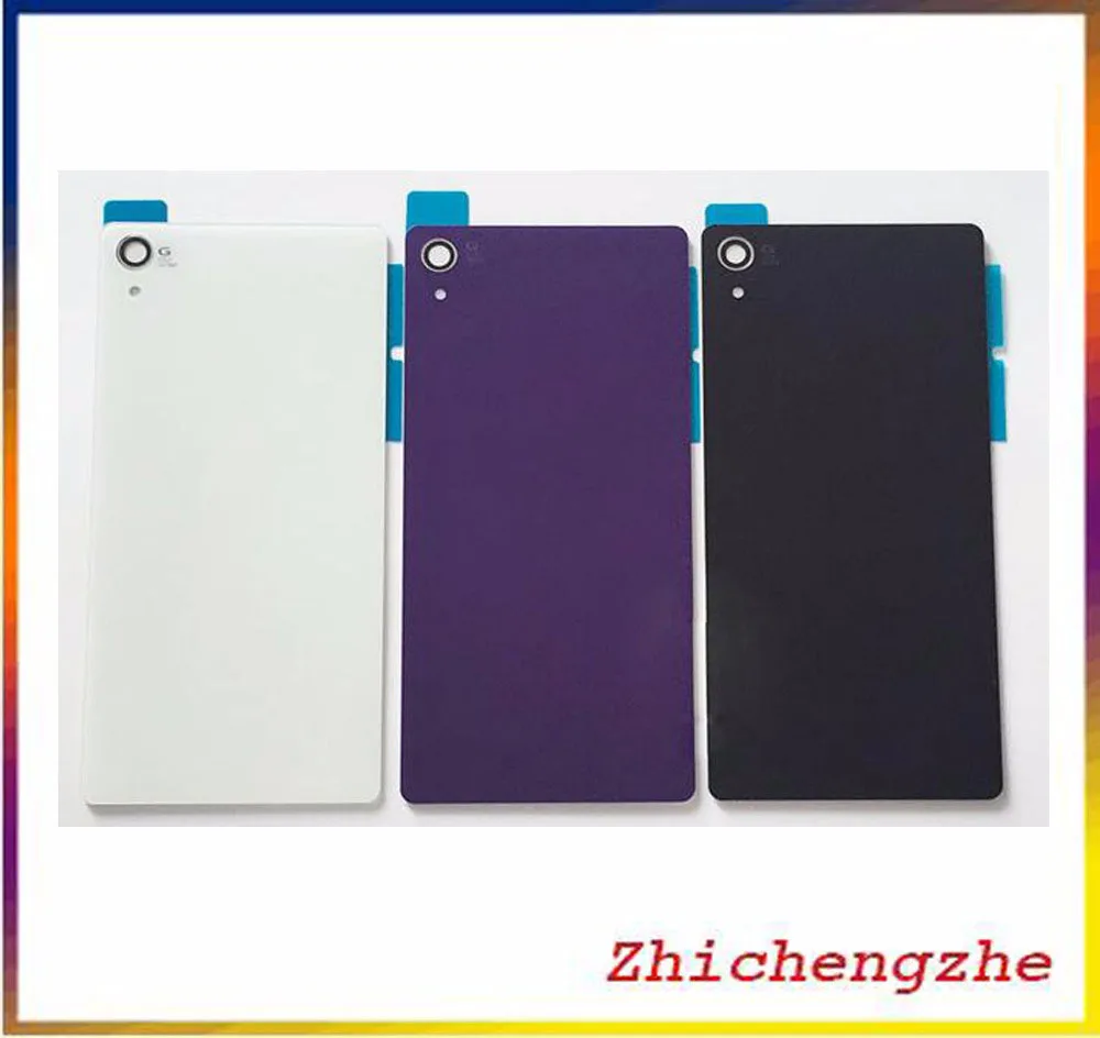 Запасная Задняя стеклянная крышка батарейного отсека для Sony Xperia Z2 L50W D6502 D6503 D6543|back