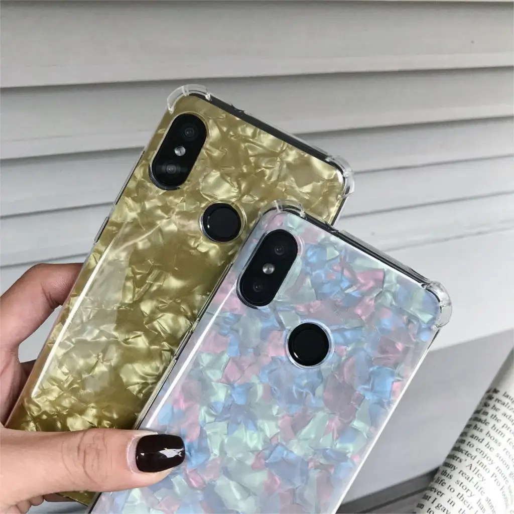 Для XiaoMi 9 8 SE F1 макс 3 A2 Lite A1 6X крышка Мрамор армированный мягкий чехол для RedMi Note 6 Pro 7