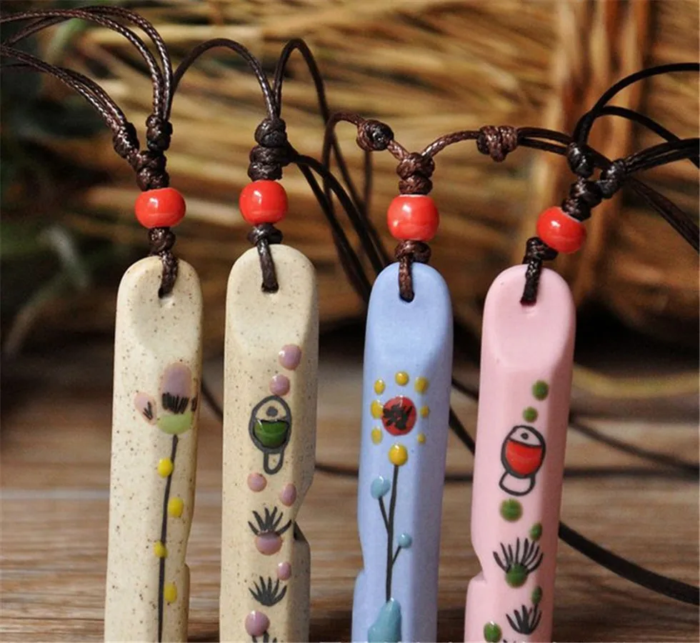 Модное Оригинальное керамическое бронзовое колье ручной работы в этническом