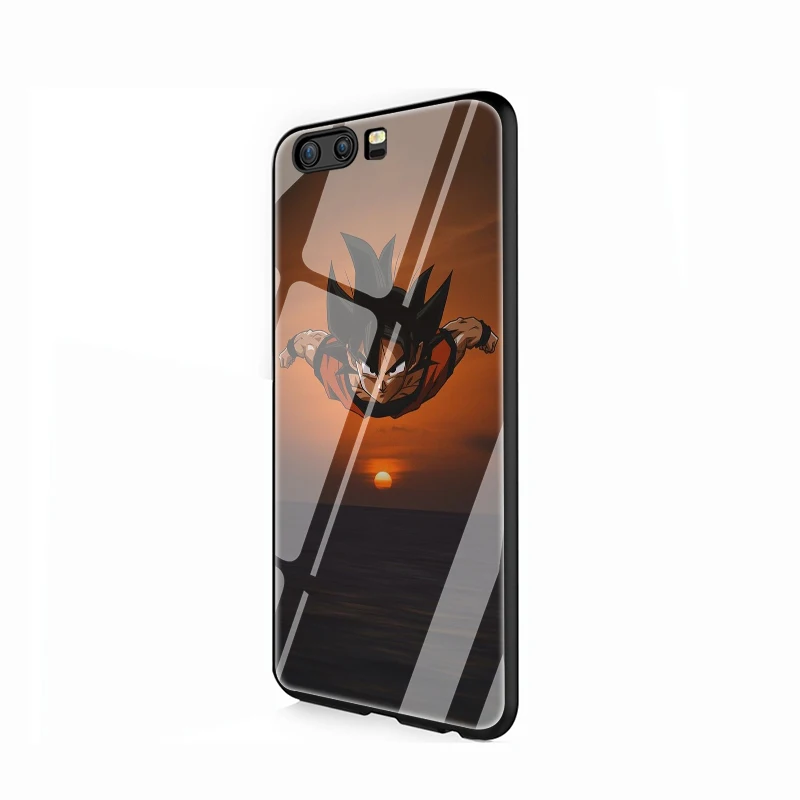 G12 Dragon Ball Z Goku чехол из закаленного стекла для телефона для huawei P10 P20 P30 Коврики 20 Honor 9 10 Lite 7A Pro 8X Y6 Y9 P Smart - Цвет: G12