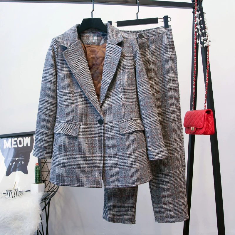 HIGH STREET Новая мода 2018 Стильный Осень Зима костюм комплект Женские Цветы