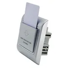 Rfid-переключатель, серебристая панель с серебристой рамкой, 125 кГц, tk4100 em4200, em4100, t5577, em4305