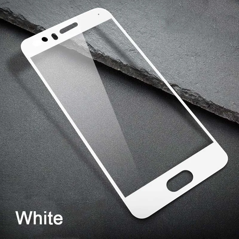 White TOMKAS huawei P10 Lite Закаленное стекло протектор экрана 2.5D HD против царапин Закаленное стекло для huawei P10 Lite защитная пленка - Цвет: White