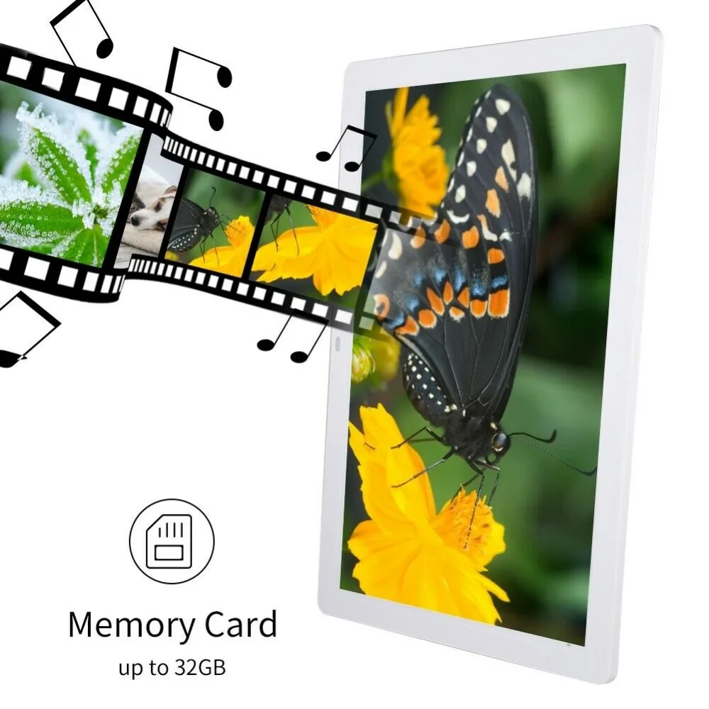 1" HD 15 дюймов TFT-LCD 1280*800 цифровая фоторамка фотоальбом часы MP3 MP4 кино рекламный плеер с удаленным рабочим столом