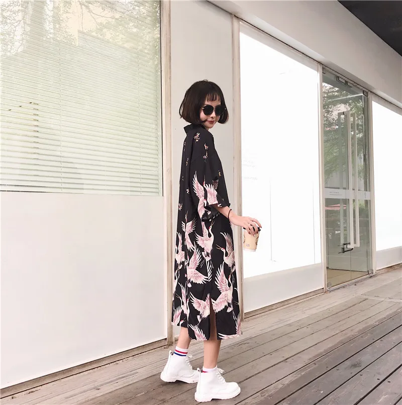 Японское кимоно Yukata кардиган пляжное платье Купальник для женщин с длинным рукавом Haori кимоно пляжное платье Пляжная одежда Парео Плайя