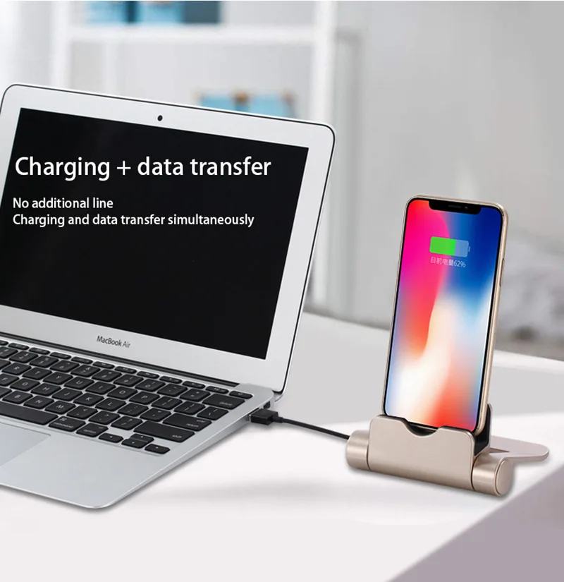 USB кабель Зарядное устройство Док станция для iphone ipad android зарядное настольная