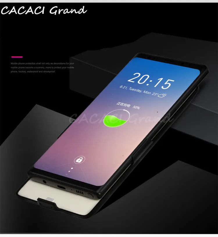 Чехол для аккумулятора power Bank для samsung Galaxy Note 8 S9 S8 S10 Plus A8 чехол для зарядного устройства для samsung Note 9 s10e чехол