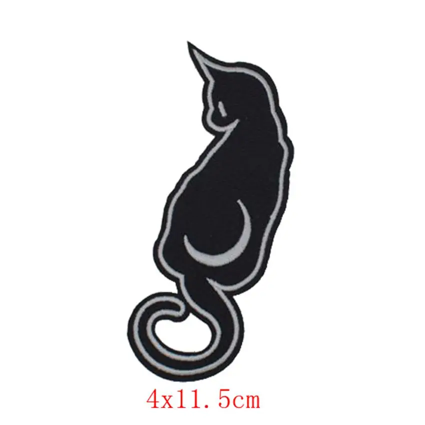 K1-PCS-N-43 Новые нашивки Бэтмена, лошади, Скорпиона, космоса, черепа, кота, мира для одежды, лоскутные вышитые аппликации, наклейки для одежды, значок - Цвет: K1-PCS-N-43