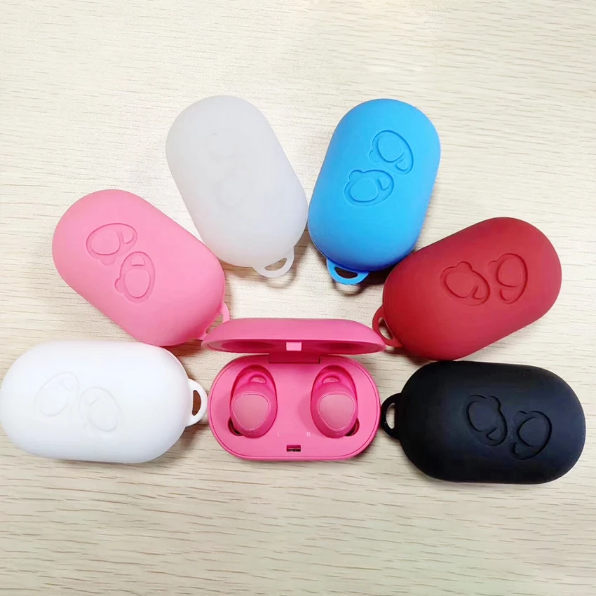 Для samsung Galaxy Buds чехол силиконовый защитный чехол беспроводной Чехол для наушников для samsung Buds чехол для наушников с карабином