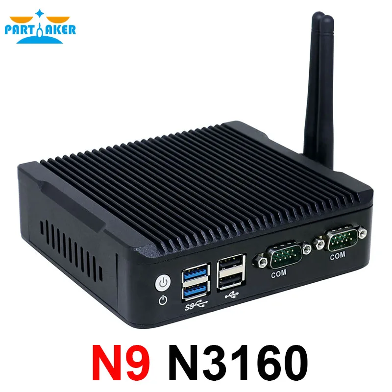 Nano mini pc N9 N3160 quad core Поддержка системы linux для дома и офиса|mini pc|mini partakerpartaker |